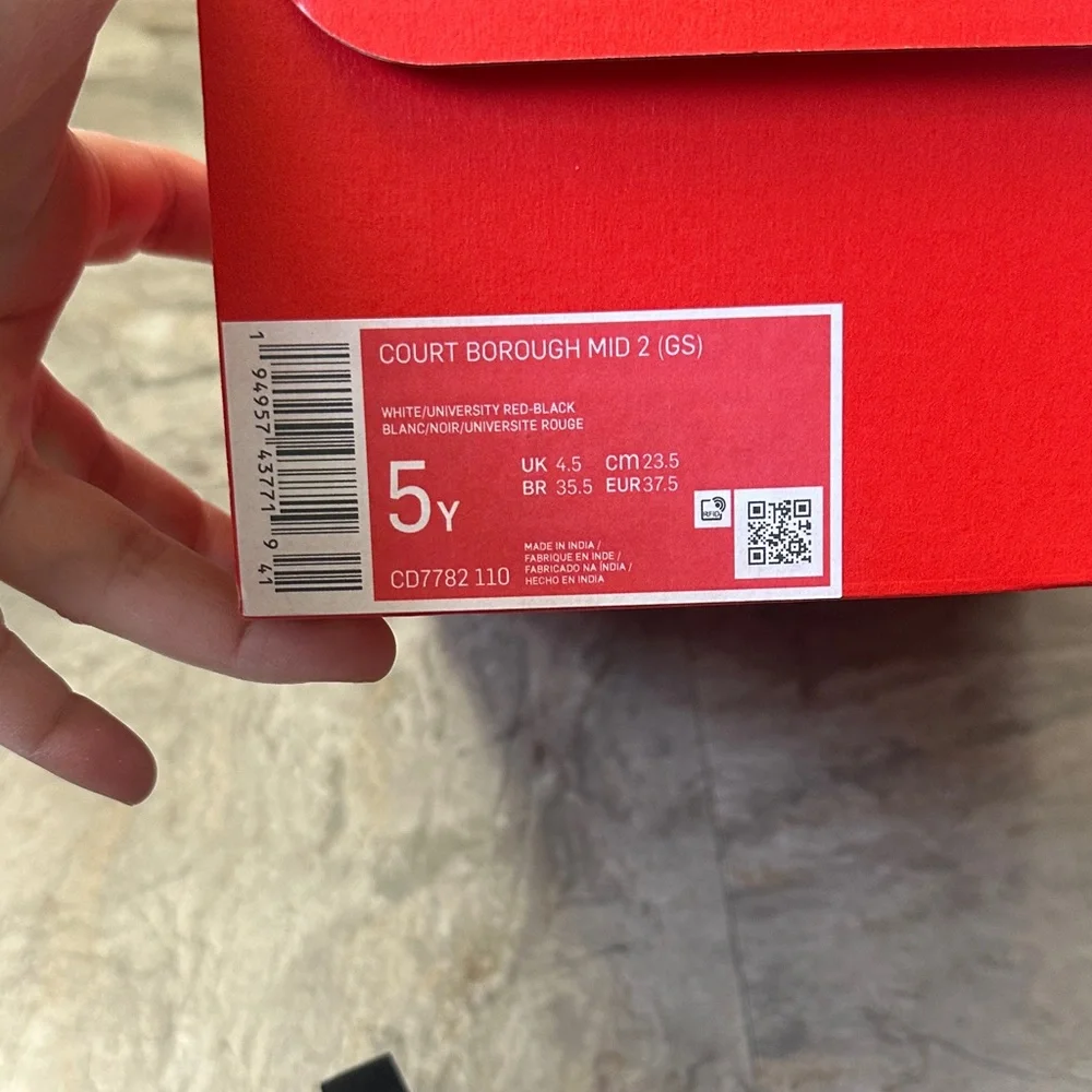 Nike Court Borough Mid 2 - Picture 5 of 5